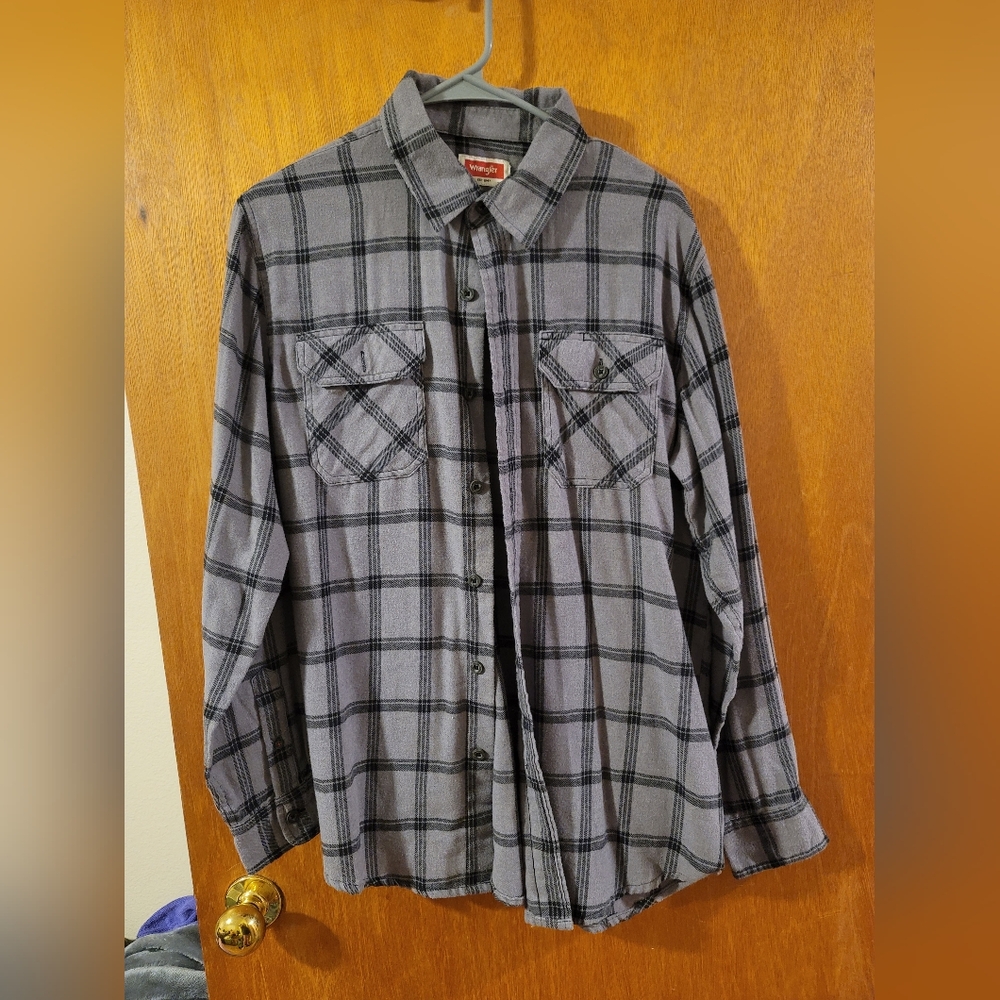 Wrangler medium grey flannel